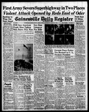 Gainesville Daily Register and Messenger (Gainesville, Tex.), Vol. 55, No. 171, Ed. 1 Friday, March 16, 1945