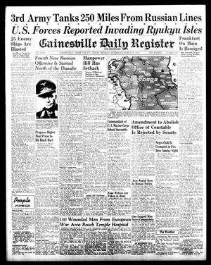 Gainesville Daily Register and Messenger (Gainesville, Tex.), Vol. 55, No. 179, Ed. 1 Monday, March 26, 1945