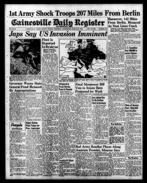 Gainesville Daily Register and Messenger (Gainesville, Tex.), Vol. 55, No. 182, Ed. 1 Thursday, March 29, 1945