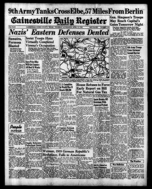 Gainesville Daily Register and Messenger (Gainesville, Tex.), Vol. 55, No. 194, Ed. 1 Thursday, April 12, 1945