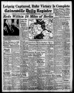 Gainesville Daily Register and Messenger (Gainesville, Tex.), Vol. 55, No. 200, Ed. 1 Thursday, April 19, 1945