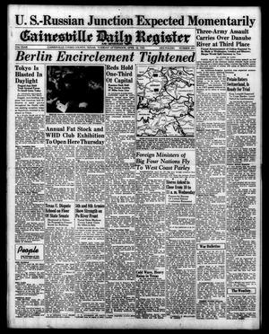 Gainesville Daily Register and Messenger (Gainesville, Tex.), Vol. 55, No. 204, Ed. 1 Tuesday, April 24, 1945