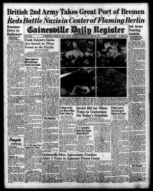 Gainesville Daily Register and Messenger (Gainesville, Tex.), Vol. 55, No. 206, Ed. 1 Thursday, April 26, 1945