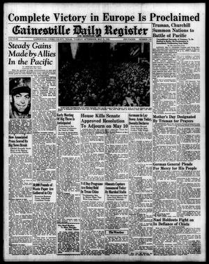 Gainesville Daily Register and Messenger (Gainesville, Tex.), Vol. 55, No. 216, Ed. 1 Tuesday, May 8, 1945