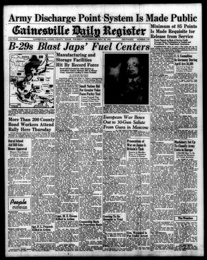 Gainesville Daily Register and Messenger (Gainesville, Tex.), Vol. 55, No. 218, Ed. 1 Thursday, May 10, 1945
