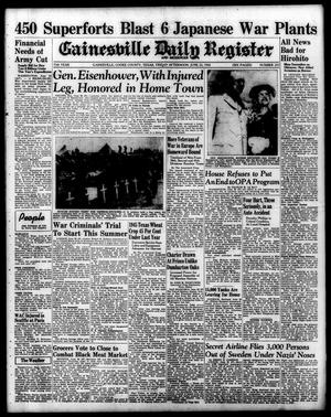 Gainesville Daily Register and Messenger (Gainesville, Tex.), Vol. 55, No. 255, Ed. 1 Friday, June 22, 1945