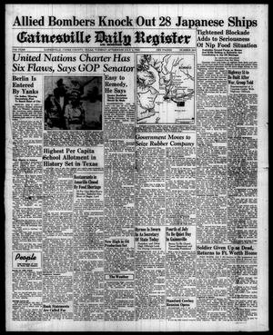 Gainesville Daily Register and Messenger (Gainesville, Tex.), Vol. 55, No. 264, Ed. 1 Tuesday, July 3, 1945