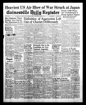 Gainesville Daily Register and Messenger (Gainesville, Tex.), Vol. 55, No. 270, Ed. 1 Tuesday, July 10, 1945