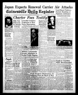 Gainesville Daily Register and Messenger (Gainesville, Tex.), Vol. 55, No. 271, Ed. 1 Wednesday, July 11, 1945