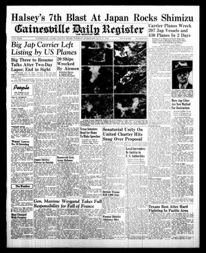Gainesville Daily Register and Messenger (Gainesville, Tex.), Vol. 55, No. 288, Ed. 1 Tuesday, July 31, 1945