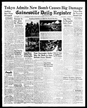 Gainesville Daily Register and Messenger (Gainesville, Tex.), Vol. 55, No. 293, Ed. 1 Tuesday, August 7, 1945