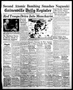 Gainesville Daily Register and Messenger (Gainesville, Tex.), Vol. 55, No. 295, Ed. 1 Thursday, August 9, 1945