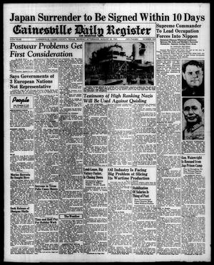 Gainesville Daily Register and Messenger (Gainesville, Tex.), Vol. 55, No. 304, Ed. 1 Monday, August 20, 1945