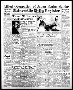 Gainesville Daily Register and Messenger (Gainesville, Tex.), Vol. 55, No. 305, Ed. 1 Tuesday, August 21, 1945