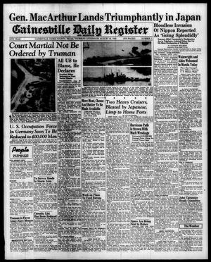 Gainesville Daily Register and Messenger (Gainesville, Tex.), Vol. 56, No. 1, Ed. 1 Thursday, August 30, 1945