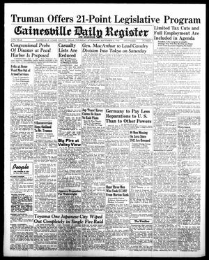 Gainesville Daily Register and Messenger (Gainesville, Tex.), Vol. 56, No. 7, Ed. 1 Thursday, September 6, 1945