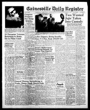 Gainesville Daily Register and Messenger (Gainesville, Tex.), Vol. 56, No. 15, Ed. 1 Saturday, September 15, 1945