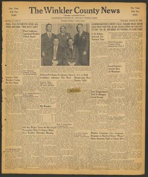 The Winkler County News (Kermit, Tex.), Vol. 11, No. 47, Ed. 1 Thursday, January 29, 1948