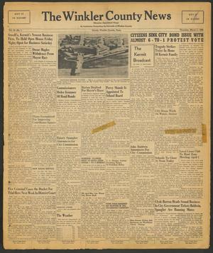 Primary view of object titled 'The Winkler County News (Kermit, Tex.), Vol. 12, No. 1, Ed. 1 Thursday, March 11, 1948'.