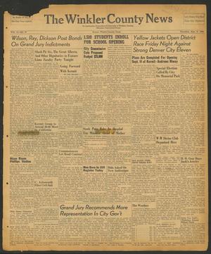The Winkler County News (Kermit, Tex.), Vol. 12, No. 27, Ed. 1 Thursday, September 9, 1948