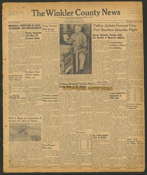 The Winkler County News (Kermit, Tex.), Vol. 12, No. 29, Ed. 1 Thursday, September 23, 1948