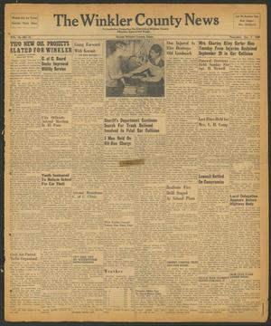 The Winkler County News (Kermit, Tex.), Vol. 12, No. 31, Ed. 1 Thursday, October 7, 1948
