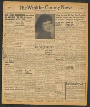 The Winkler County News (Kermit, Tex.), Vol. 12, No. 33, Ed. 1 Thursday, October 21, 1948