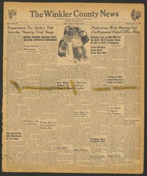 The Winkler County News (Kermit, Tex.), Vol. 12, No. 39, Ed. 1 Thursday, December 2, 1948