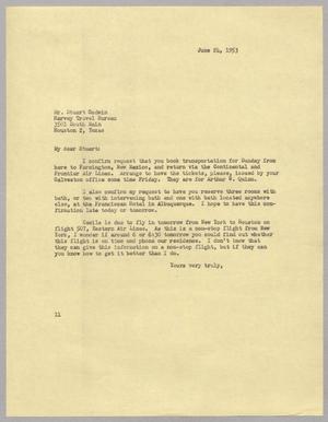 [Letter from I. H. Kempner to Stuart Godwin, June 24, 1953]