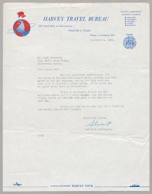 [Letter from D. Stuart Godwin, Jr. to I. H. Kempner, February 9, 1953]