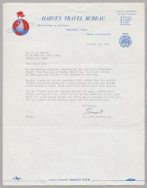 [Letter from D. Stuart Godwin, Jr. to I. H. Kempner, January 24, 1953]