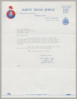 [Letter from D. Stuart Godwin, Jr. to I. H. Kempner, January 9, 1953]