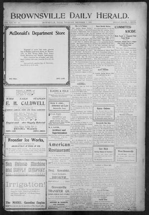 Brownsville Daily Herald (Brownsville, Tex.), Vol. 13, No. 220, Ed. 1, Thursday, December 1, 1904