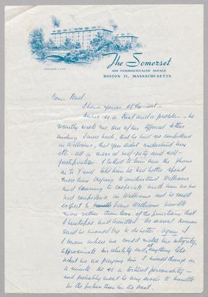 [Letter from I. H. Kempner, Jr. to I. H. Kempner, April 23, 1953]