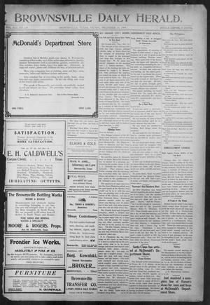 Brownsville Daily Herald (Brownsville, Tex.), Vol. 13, No. 229, Ed. 1, Friday, December 16, 1904