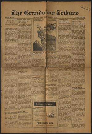 Primary view of object titled 'The Grandview Tribune (Grandview, Tex.), Vol. 51, No. 51, Ed. 1 Friday, September 13, 1946'.