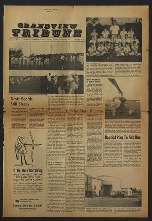 Primary view of object titled 'Grandview Tribune (Grandview, Tex.), Vol. 76, No. 2, Ed. 1 Friday, August 27, 1971'.