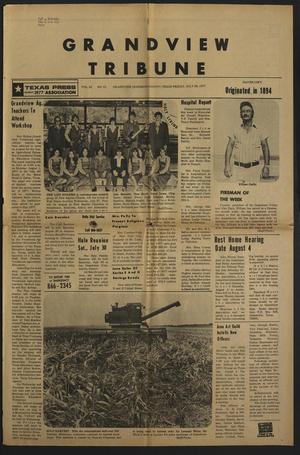 Grandview Tribune (Grandview, Tex.), Vol. 81, No. 51, Ed. 1 Friday, July 29, 1977