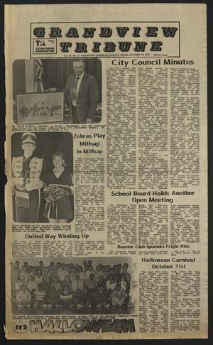 Grandview Tribune (Grandview, Tex.), Vol. 92, No. 12, Ed. 1 Friday, October 30, 1987
