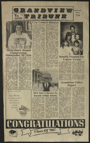 Grandview Tribune (Grandview, Tex.), Vol. 94, No. 43, Ed. 1 Friday, June 1, 1990