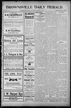 Brownsville Daily Herald (Brownsville, Tex.), Vol. 14, No. 26, Ed. 1, Wednesday, August 2, 1905