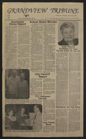 Grandview Tribune (Grandview, Tex.), Vol. 96, No. 12, Ed. 1 Friday, October 25, 1991