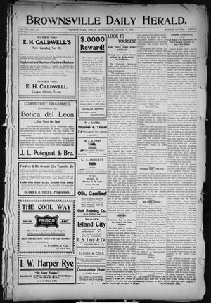 Brownsville Daily Herald (Brownsville, Tex.), Vol. 14, No. 32, Ed. 1, Wednesday, August 9, 1905