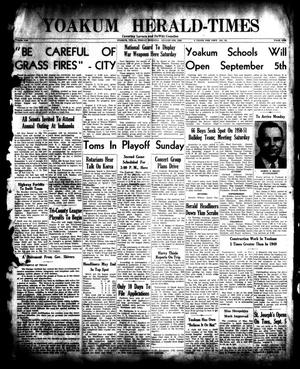 Yoakum Herald-Times (Yoakum, Tex.), Vol. 53, No. 93, Ed. 1 Friday, August 4, 1950