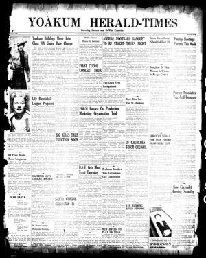 Yoakum Herald-Times (Yoakum, Tex.), Vol. 54, No. 22, Ed. 1 Tuesday, December 5, 1950