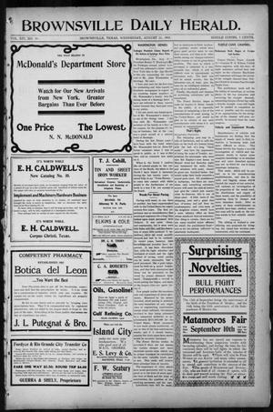 Brownsville Daily Herald (Brownsville, Tex.), Vol. 14, No. 44, Ed. 1, Wednesday, August 23, 1905