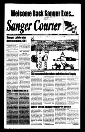 Sanger Courier (Sanger, Tex.), Vol. 102, No. 51, Ed. 1 Thursday, October 11, 2001