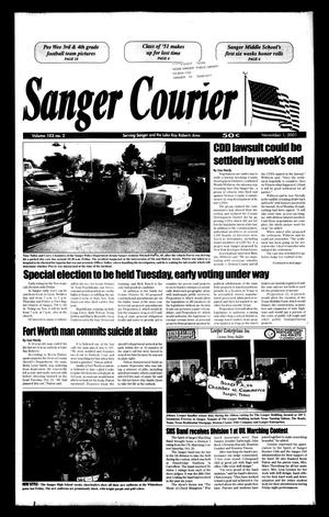Sanger Courier (Sanger, Tex.), Vol. 103, No. 2, Ed. 1 Thursday, November 1, 2001