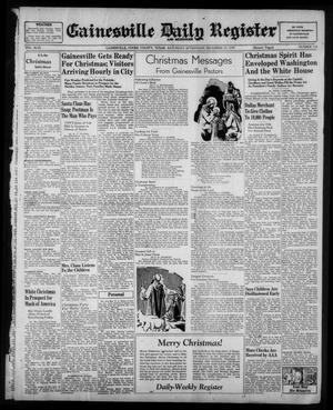 Gainesville Daily Register and Messenger (Gainesville, Tex.), Vol. 49, No. 124, Ed. 1 Saturday, December 23, 1939