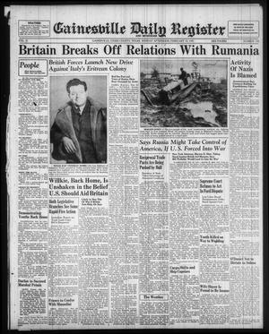 Gainesville Daily Register and Messenger (Gainesville, Tex.), Vol. 51, No. 142, Ed. 1 Monday, February 10, 1941